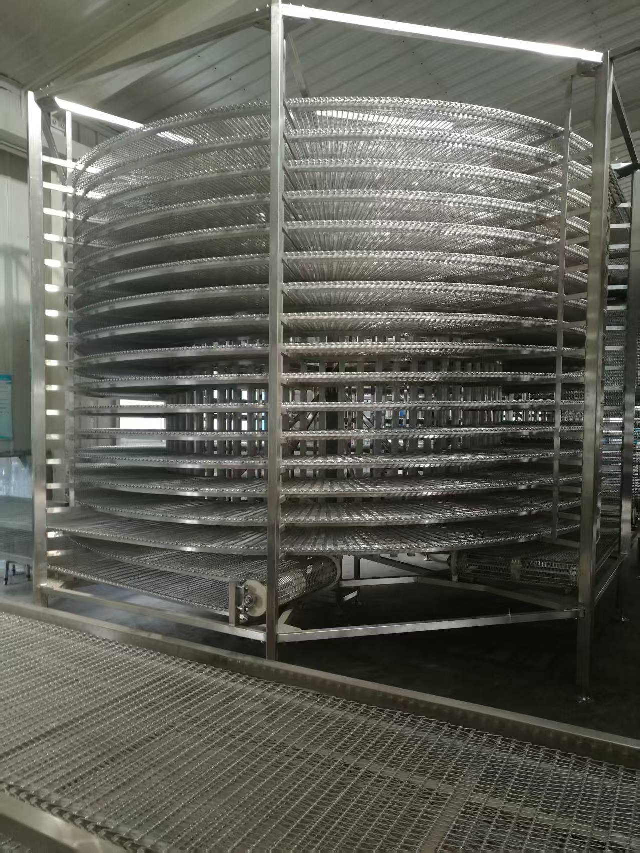 雙螺旋速凍機(jī)隧道常見(jiàn)故障及解決方案法